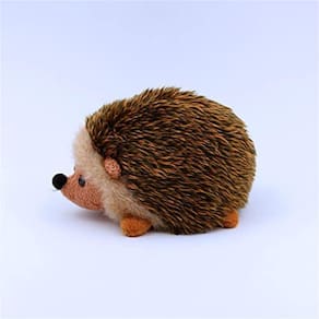TAMMYFLYFLY Lifelike Hedgehog pelúcia animal de pelúcia Toy Hedgehog Cute HedgehogAnimal Model (15CM)