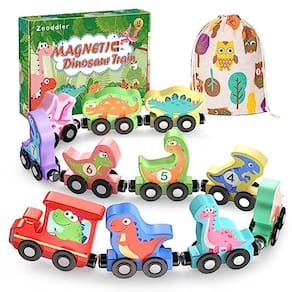 Brinquedos Zeoddler para crianças pequenas, 11 peças de dino