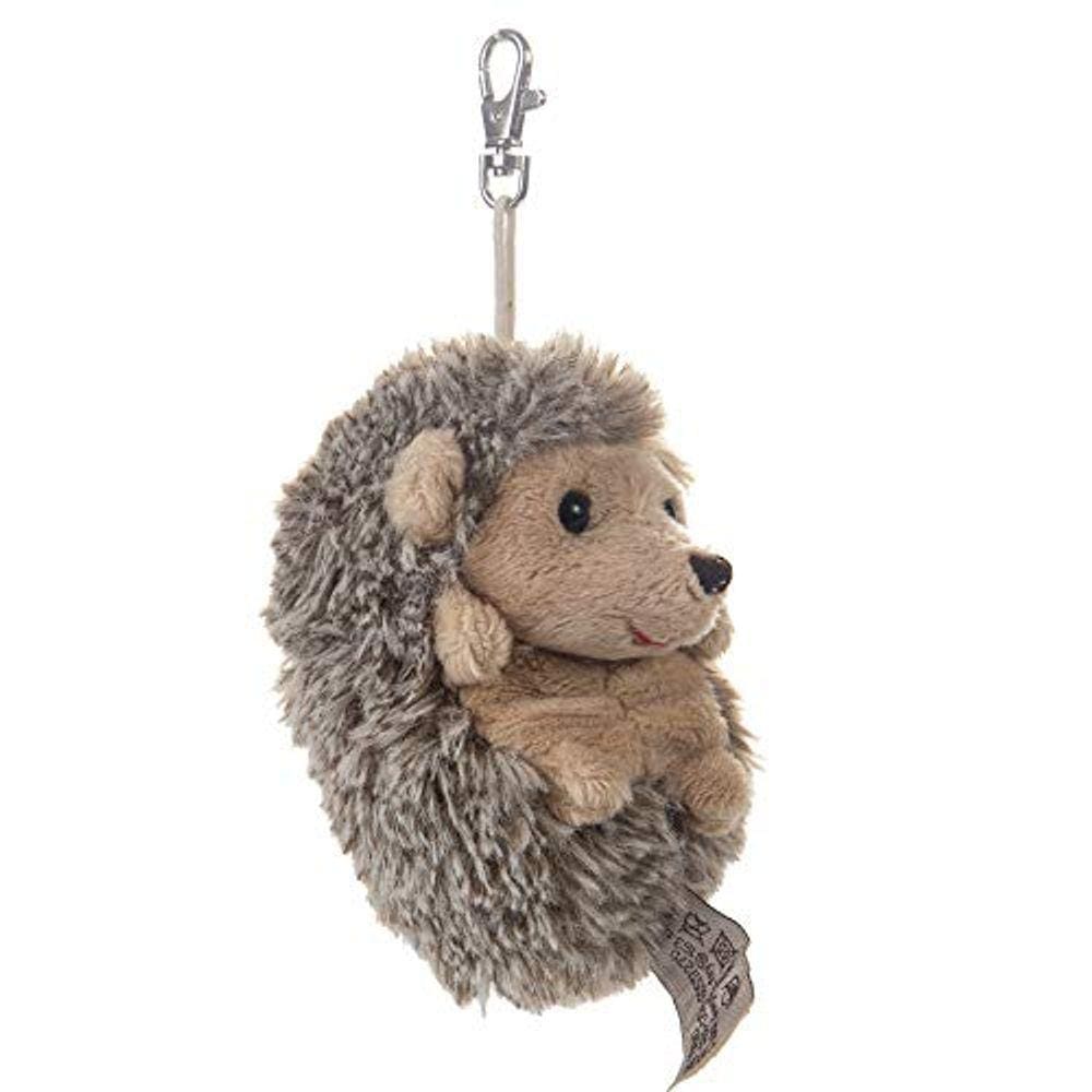 Dilly dudu ouriço de pelúcia pelúcia chaveiro 4 polegadas