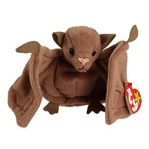 Ty Beanie Baby Batty O Morcego Brown 8 polegadas pelúcia brinquedo aposentado colecionável