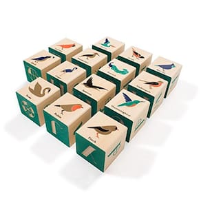 Uncle Goose Bird Blocks - Fabricado nos EUA