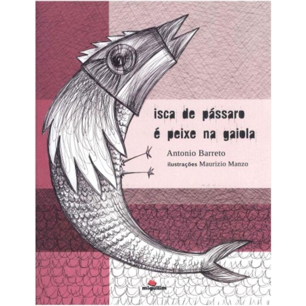 Isca De Passaro E Peixe Na Gaiola