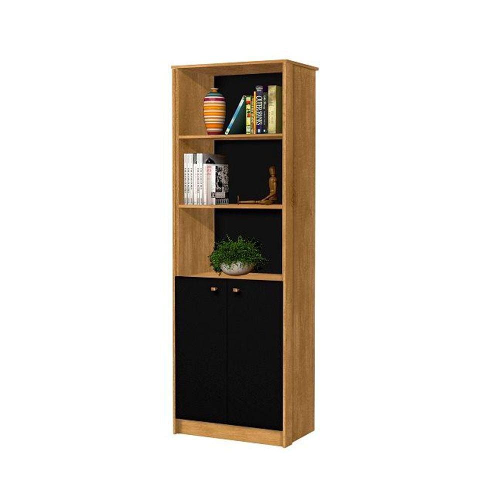 Estante Multiuso 3 Nichos E 2 Portas Office
