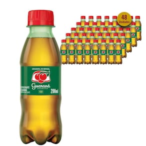 Refrigerante Guaraná Antarctica Pet 200Ml  48 Unidades