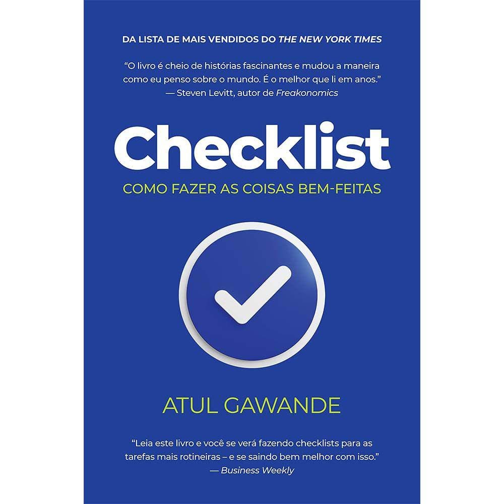 Checklist - Como Fazer As Coisas Bem-Feitas