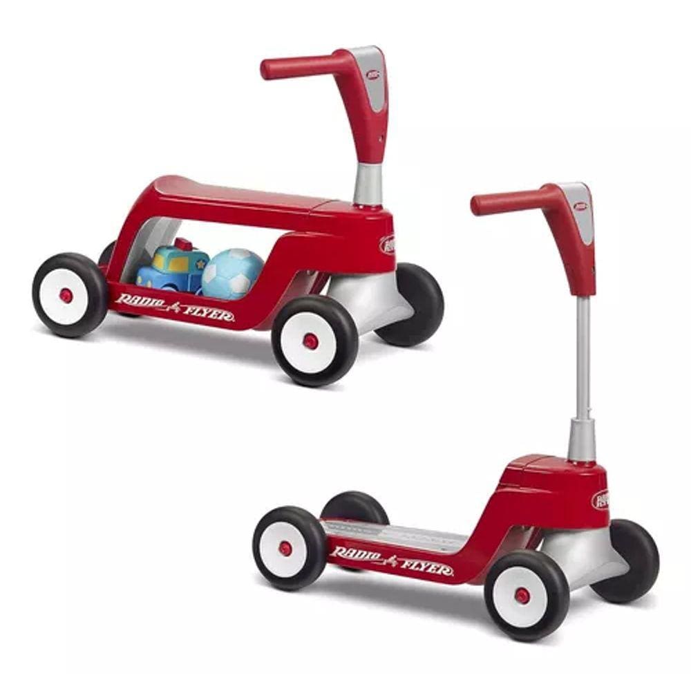 Patinete Infantil 2 Em 1 Vira Quadriciclo - Radio Flyer