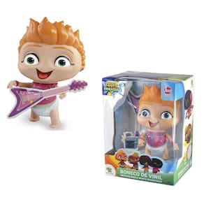 Boneco de Vinil Articulado Mini Beat Power Rockers Wat