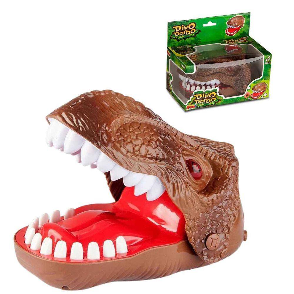 Brinquedo Jogo Dino Desafio Dentista Morde Dedos Infantil