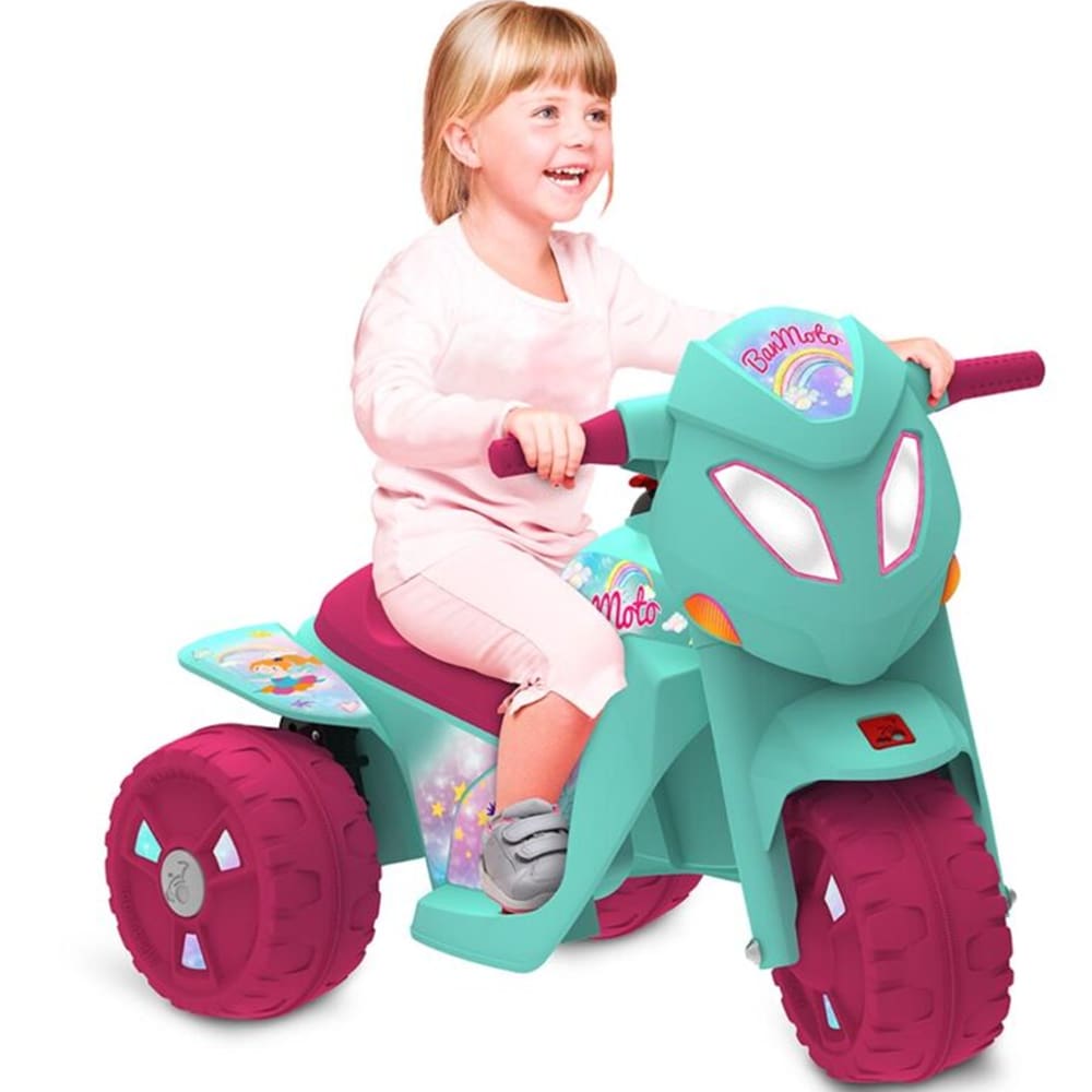 Triciclo Infantil Moto Azul Belfix - Compre Agora