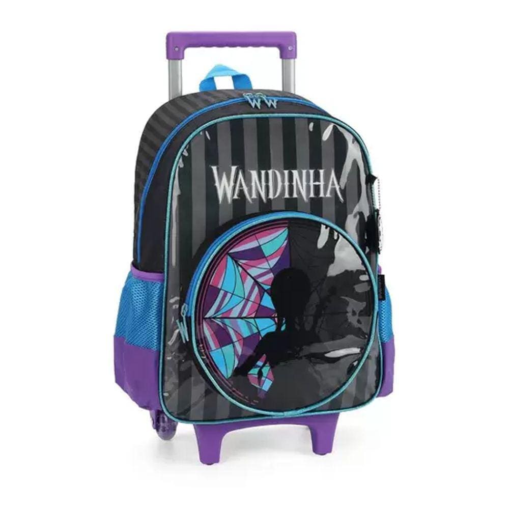 Mochila Com Rodas Preto Un Wandinha