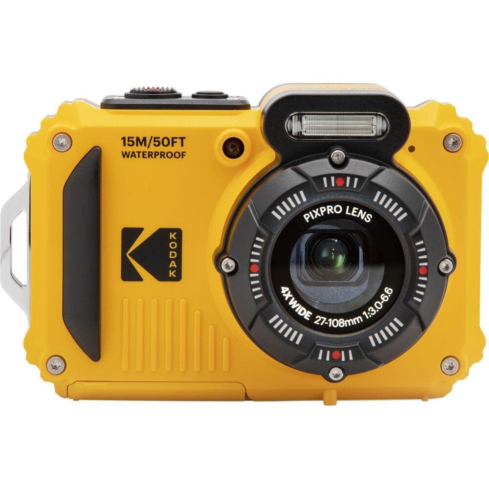 Câmera compacta Kodak PIXPRO WPZ2 a prova d`água (AMARELO)