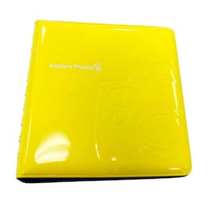 Álbum de fotos Fujifilm para instax mini - comporta 64 fotos (AMARELO)
