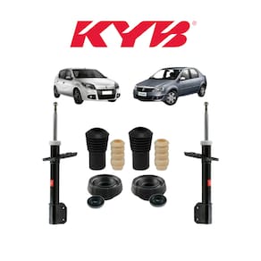 02 Amortecedor Kayaba Dianteiro + Kit Batente Sandero Stepway 2015 A 2020