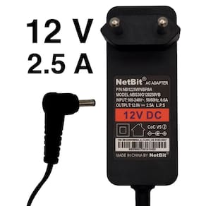 Fonte Notebook Positivo 12V 2.5A Pino Fino 3,5Mmx1,5Mm