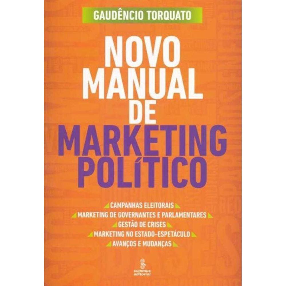 Novo Manual De Marketing Politico