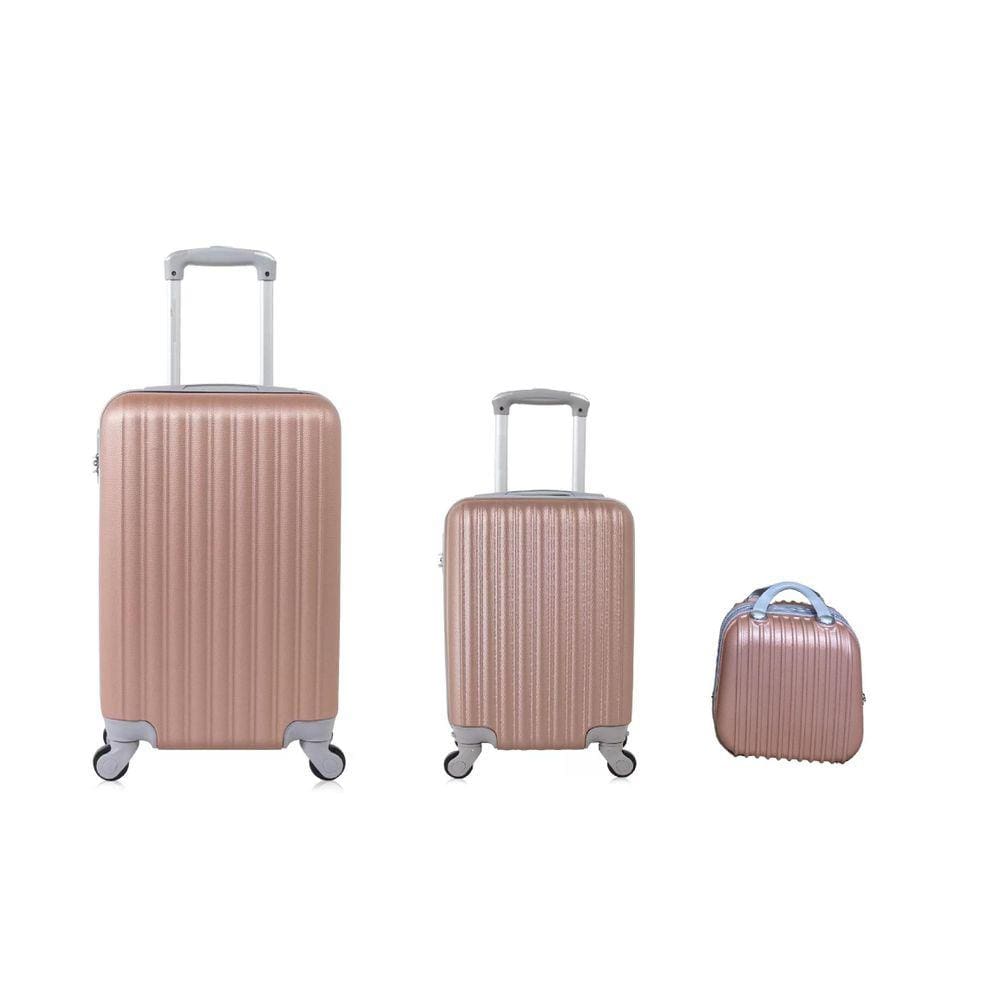 Kit 2 Malas De Viagem 10Kg E 23Kg + Frasqueira Rodinha 360