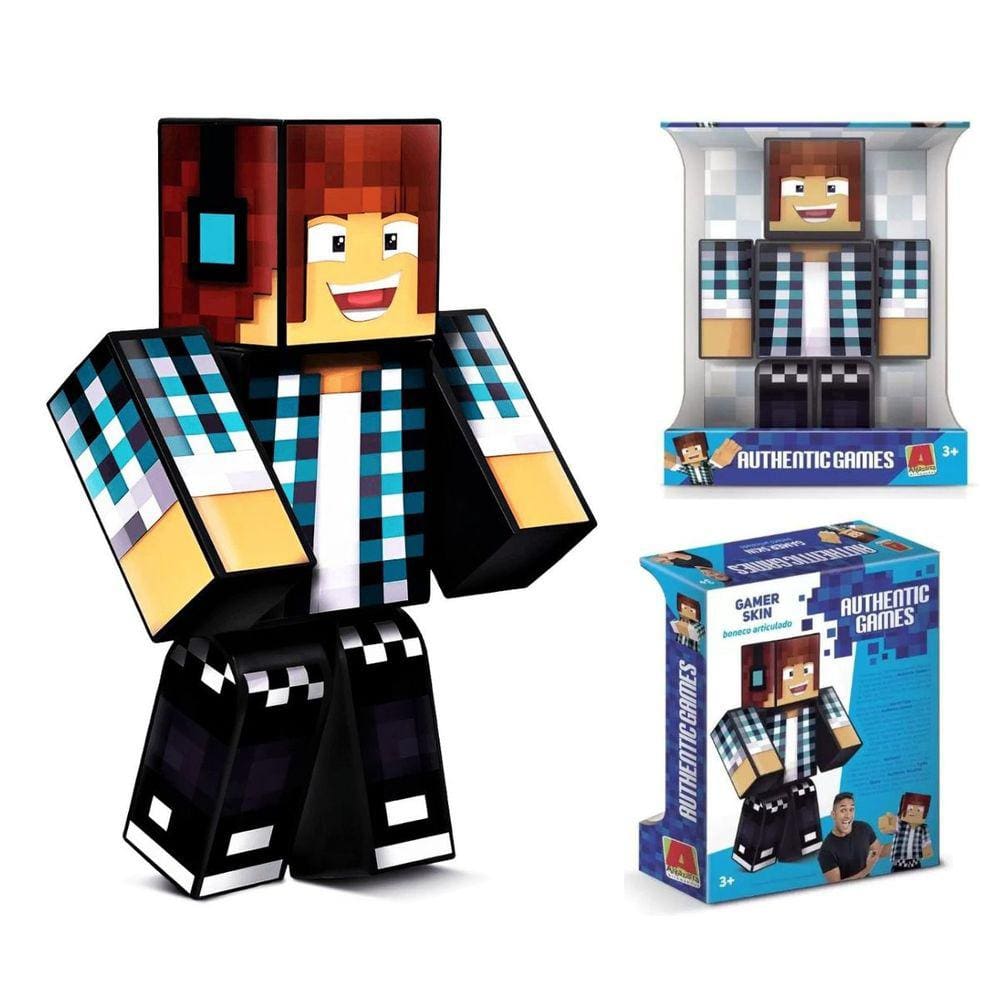 Boneco minecraft png  Black Friday Pontofrio