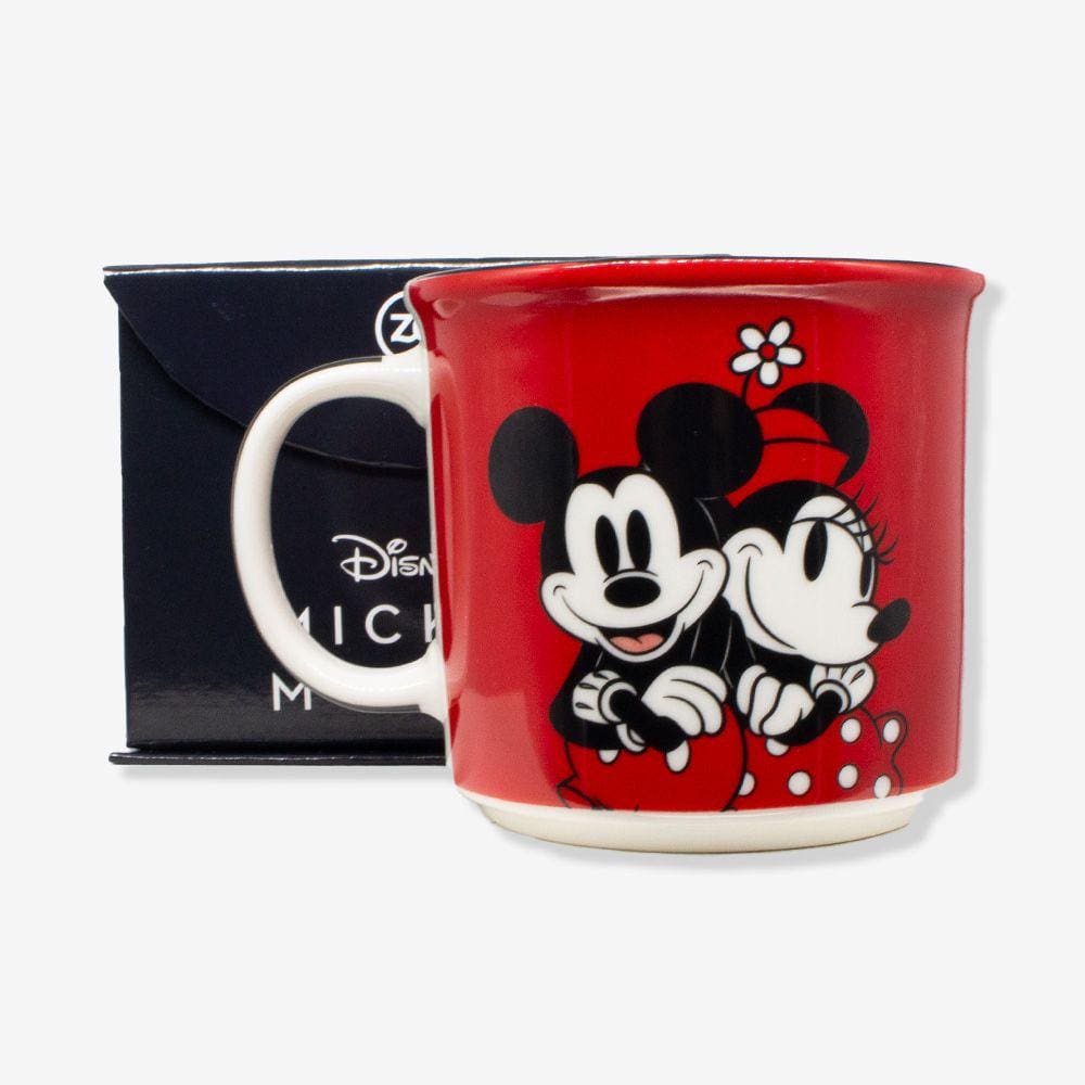 Caneca Tom 350 Ml Mickey E Minnie - Zona Criativa