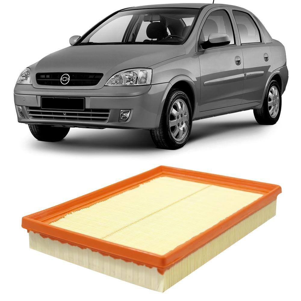 Filtro Ar Chevrolet Corsa Merica Montana Metal Leve LX999