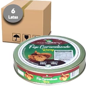 Figo Caramelizado Ramy São Lourenço 590G  6 Latas