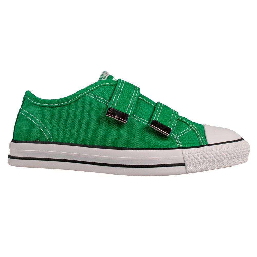 Tênis Diversão Canvas Color Verde Bandeira