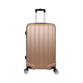 Mala De Viagem M ABS 4 Rodas XH-A122 Champanhe Prizi