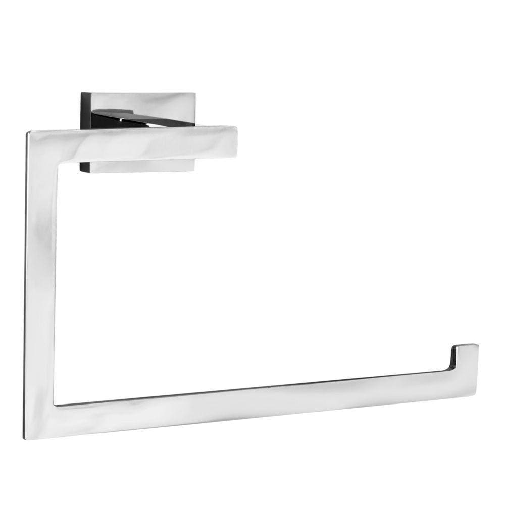 Porta Toalha para Toalha de Rosto Mondrian Bela Metais Cromado