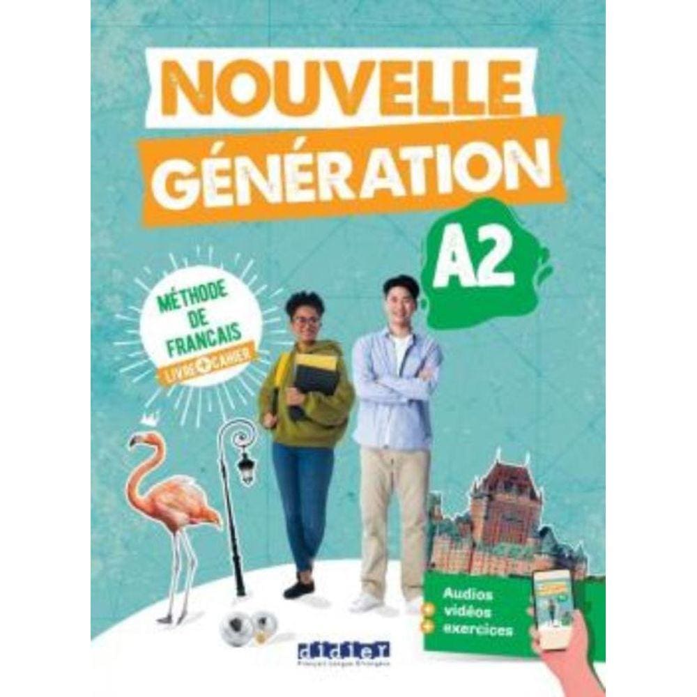 Nouvelle Generation A2 - Livre + Cahier + Didierfle.App