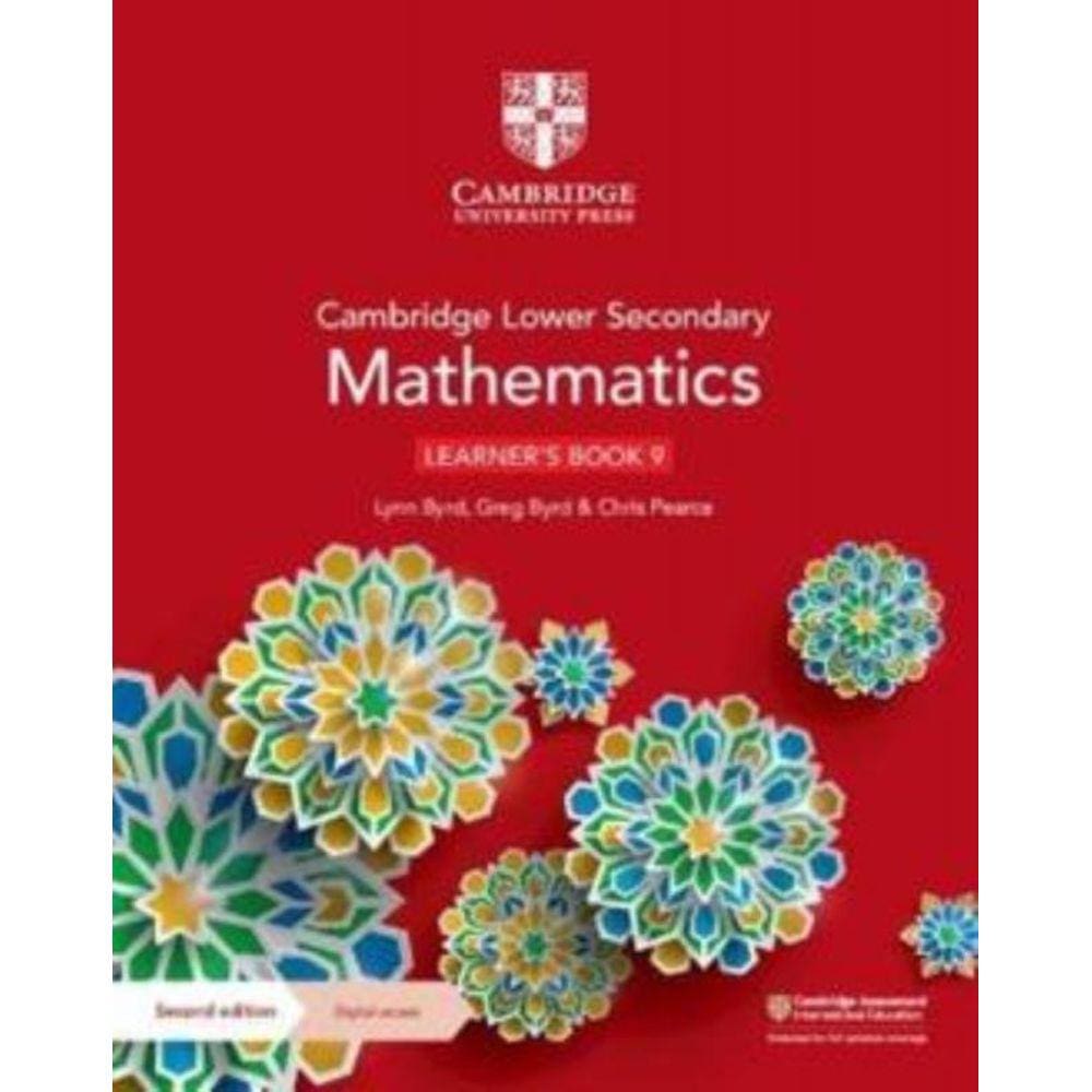 Cambridge Lower Secondary Mathematics Learners Book 9 With Digital Access 1 Year 2Ed