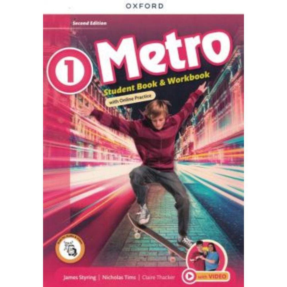 Metro 1 Sb/Wb With Digital Pk - 2Nd Ed