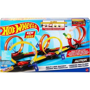 Corrida Multiloop Pista Looping Hot Wheels - Mattel Hdr83