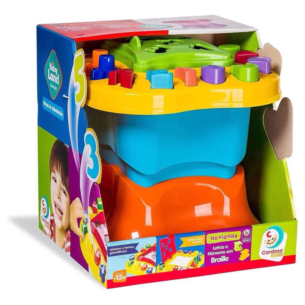 Baby Land Mesinha de Atividades Menino Cardoso Toys