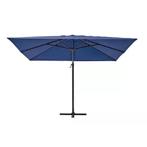 Ombrelone Lateral Alumínio Quadrado 285x285cm 360º Blackblue