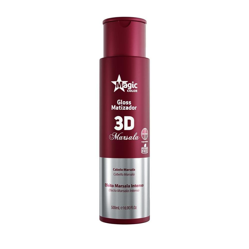 Magic Color Gloss Matizador 3d Marsala e Vermelho