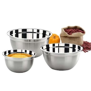 Jogo de Tigelas Inox 3 Peças Suprema Brinox