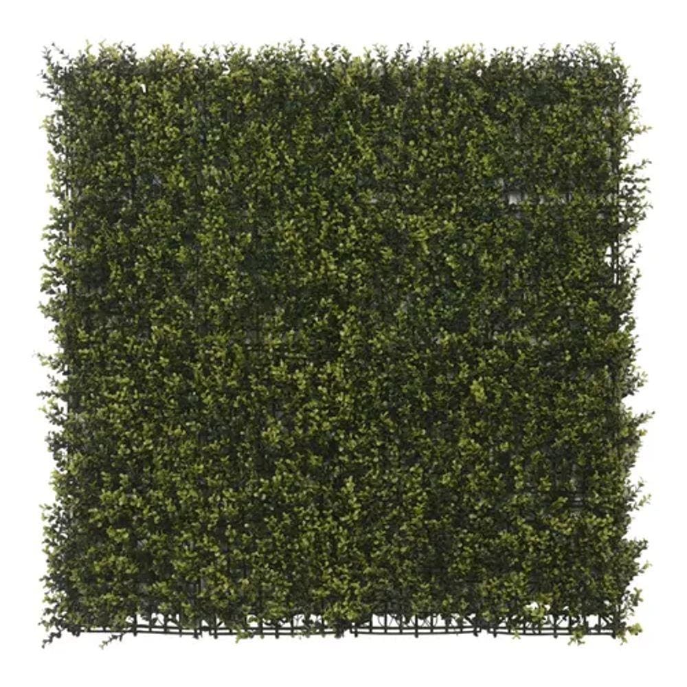 Placa Jardim Vertical Bosque Folhagem Artificial - 100x100cm