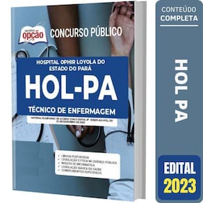 Apostila Concurso Hol Pa - Técnico De Enfermagem