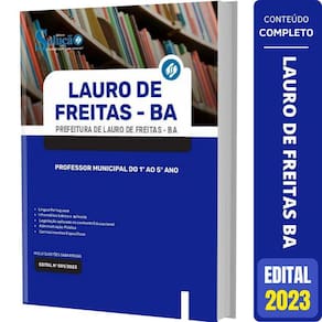 Apostila Concurso Lauro De Freitas Ba - Professor Municipal