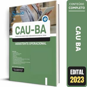 Apostila Concurso Cau Ba - Assistente Operacional
