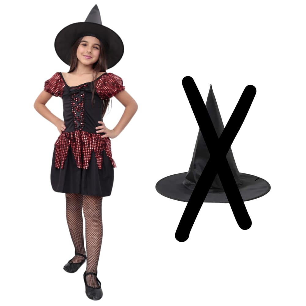 Fantasia Halloween Feminina Infantil