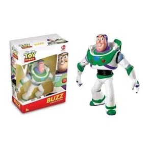 Buzz Lightyear Boneco Robô de Vinil Disney Toy Story