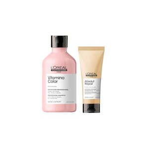 Kit L´Oréal Vitamino Color Shampoo 300ml+ Absolut Repair Condicionador 200ml