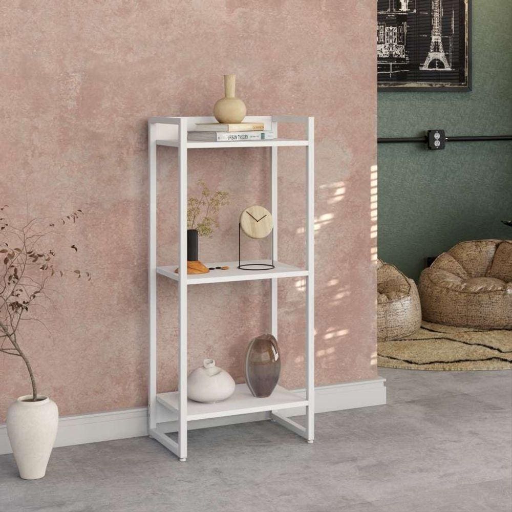 estante studio branca 45x104 cm