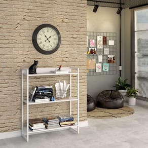 estante studio branca 80x104 cm
