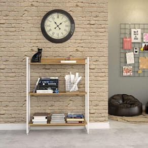 estante studio  e branca 80x104 cm