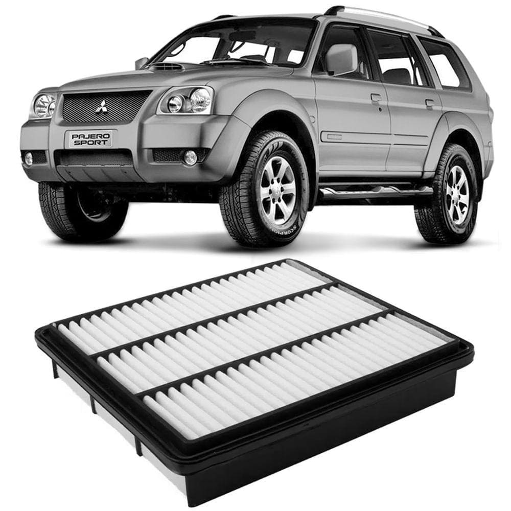 Filtro Ar Mitsubishi Pajero Sport 3.0 3.5 V6 93 a 2010 Wega