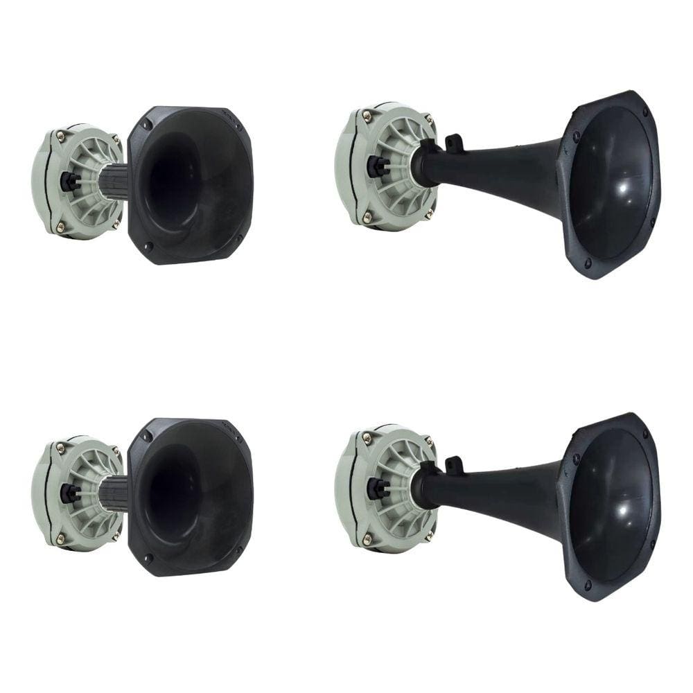 Kit 4 Driver JBL D250X 100W + 2 Cornetas Curtas + 2 Cornetas Longas