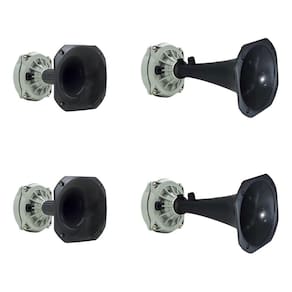 Kit 4 Driver JBL D250X 100W + 2 Cornetas Curtas + 2 Cornetas Longas