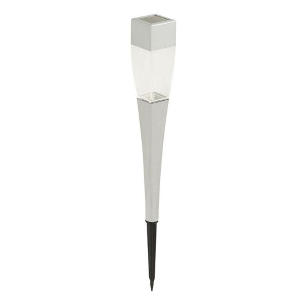 Kit - 5 Espetos Para Jardim Led Solar 1W Luz Branca - Eua