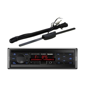 Kit Rádio Roadstar RS2604 Bluetooth + Antena Interna Para Rádio